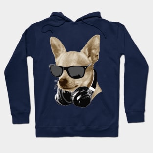 Cool Chihuahua DJ Hoodie